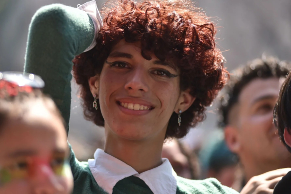 Los espectáculos musicales son los platos fuertes de la manifestación y todos los disfrutan (Fotos Ariel Torres)