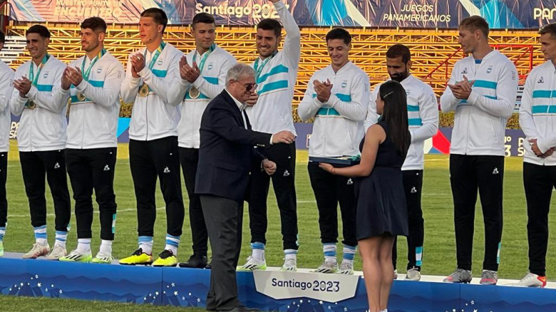 Argentina venció a Chile y ganó el oro en rugby seven