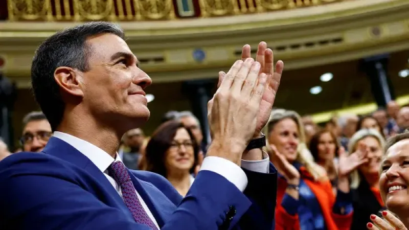 Pedro Sánchez fue reelecto presidente de España