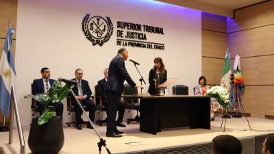 Néstor Enrique Varela juró como nuevo juez del STJ del Chaco