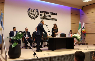 Néstor Enrique Varela juró como nuevo juez del STJ del Chaco