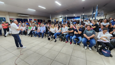 Peppo a la militancia: "El triunfo llegará si no bajamos los brazos"