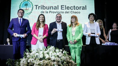 Entregaron certificados a 465 autoridades provinciales electas