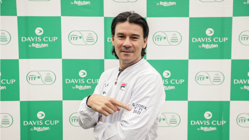Guillermo Coria continuará como capitán de la Copa Davis