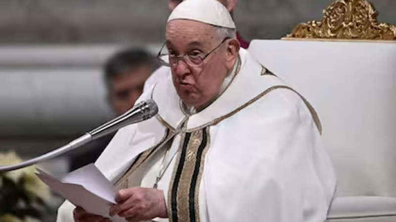 El papa Francisco realizó un llamado a la paz entre Israel y Hamás