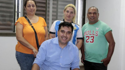 Compromiso de Herrera para construir un pediátrico en Fontana