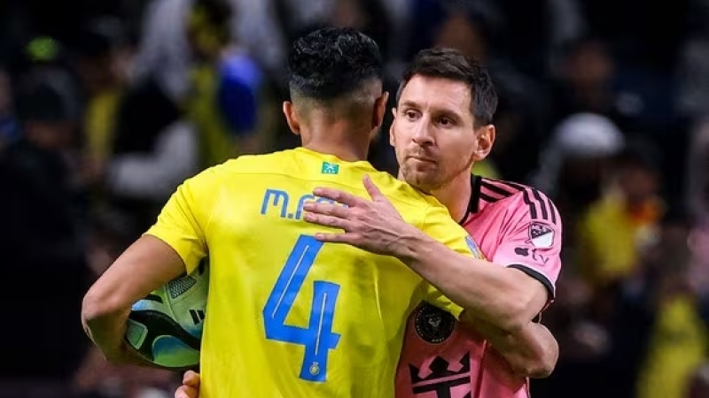 Sin Messi de titular, Inter Miami cayó 6-0 ante el Al Nassr