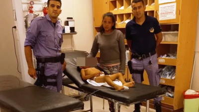 Policías le salvaron la vida a un chico