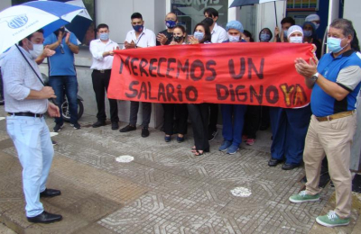 Paro nacional en el sector asistencial de la sanidad