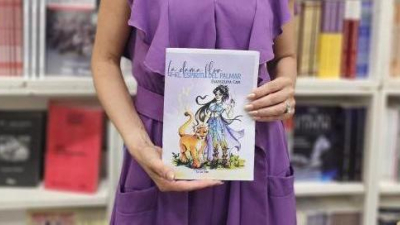 Desde Las Palmas, la obra literaria "La dama flor y el espíritu del Palmar"