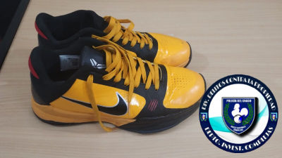 Recuperan unas zapatillas valuadas en 600 dólares