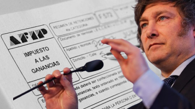 El Gobierno quiere que los salarios de más de $1,5 millones estén alcanzados por Ganancias