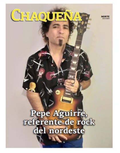 Pepe Aguirre, referente de rock del nordeste