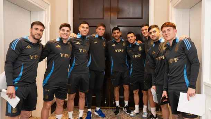 La Selección Argentina se prepara para los amistosos en Estados Unidos