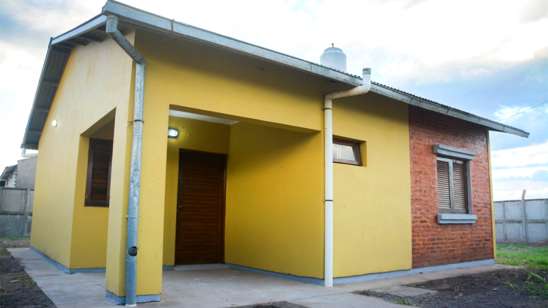 Después de 10 años, una familia pudo acceder a una vivienda adaptada