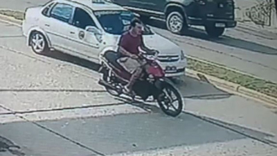 Identificaron al motochorro que robó a Carla Retamoso