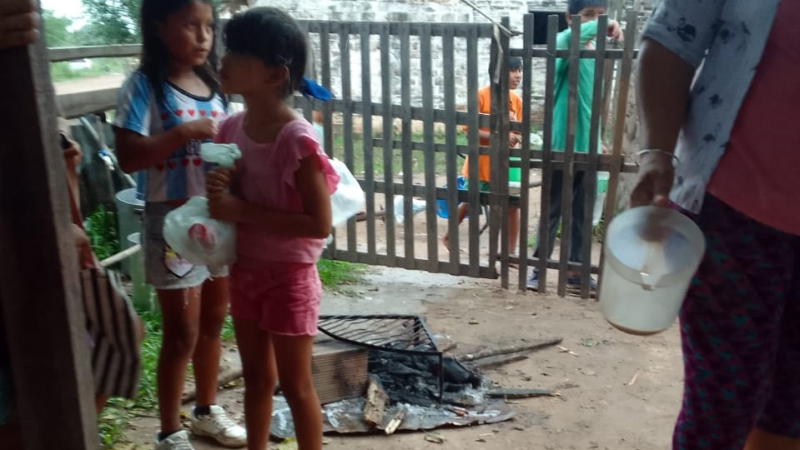 Agradece ayuda del intendente Cuadra