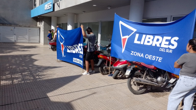Libres del Sur repudió el cierre de comedores frente a la Anses
