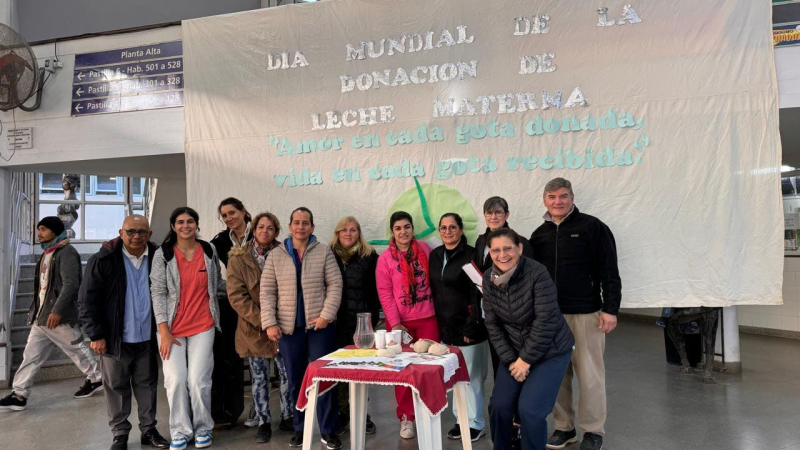 Semana de actividades por el Día Internacional de la Donación de Leche Humana
