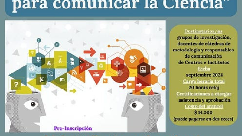 Taller de técnicas y herramientas para comunicar la ciencia
