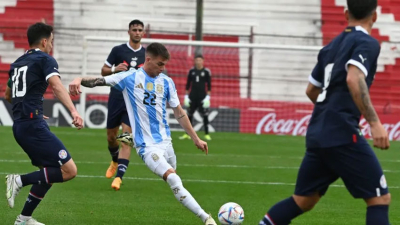 Argentina goleó a Paraguay en el amistoso previo a los Juegos Olímpicos