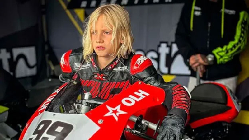 Motociclista argentino de 9 años se accidentó en Brasil y su estado es crítico