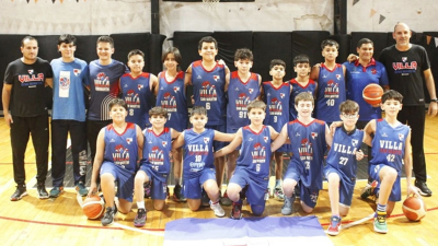 Básquet: Villa San Martín, campeón provincial U12