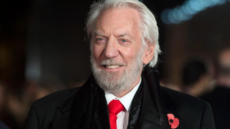 Luto en el cine: murió Donald Sutherland