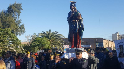 Charata celebra a su patrona, la Virgen Nuestra Señora del Perpetuo Socorro