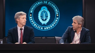 Caputo y Bausili se reúnen con los bancos tras fijar el horizonte de emisión monetaria cero