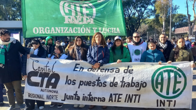 Paro y movilización por casi 300 despidos en el INTI