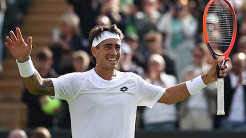 Batacazo: histórica victoria de Comesaña que eliminó a Rublev