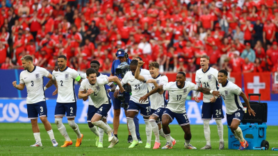 Inglaterra sufrió ante Suiza, pero ganó por penales y está en semis