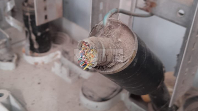 Inseguridad en Villa San Martín: robaron los cables de la casilla de Telecom