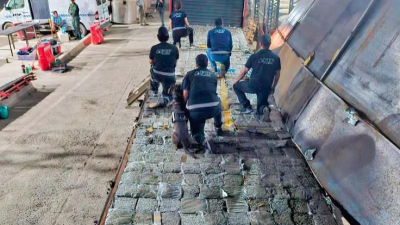 En Formosa, quisieron ingresar en el país más de 800 kilos de marihuana