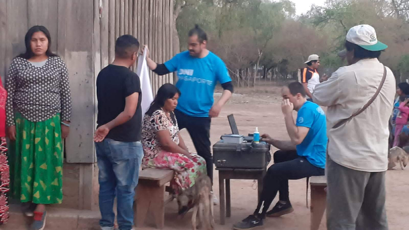 Los operativos DNI llegan al Impentrable chaqueño
