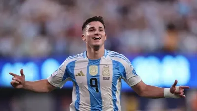 El cómico posteo del Atlético de Madrid para presentar a Julián Álvarez