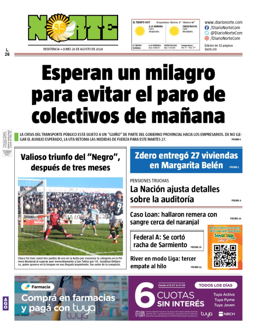 Edición del 26/08/2024