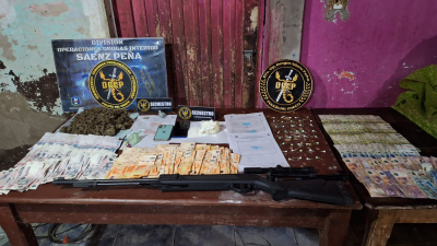 Sáenz Peña: desbarataron un búnker de venta de drogas comandado por una familia completa