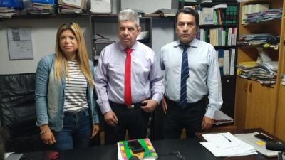 "Solo pido que el fiscal Sergio Ríos investigue y no se deje presionar"