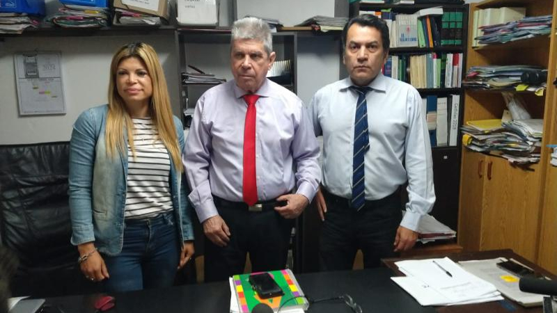 "Solo pido que el fiscal Sergio Ríos investigue y no se deje presionar"