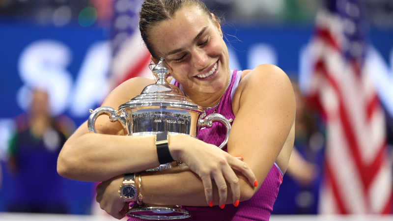 Sabalenka superó a Pegula y se consagró campeona por primera vez