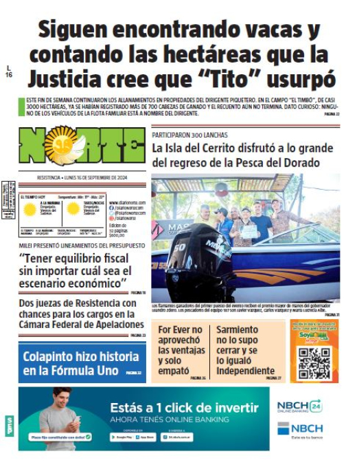 Edición del 16/09/2024