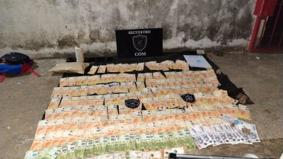Detienen a joven en Brignoli Sur con cocaína y dinero en efectivo