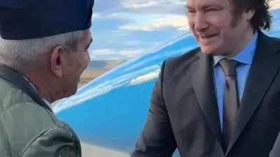 Javier Milei llegó a Estados Unidos