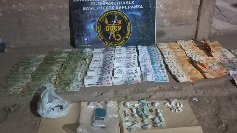 Secuestran drogas y detienen a un hombre en pleno El Impenetrable chaqueño