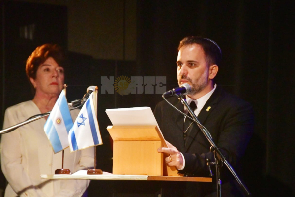 El Chaco acompañó a la comunidad judía en el primer aniversario del ataque de Hamas
