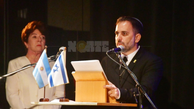 El Chaco acompañó a la comunidad judía en el primer aniversario del ataque de Hamas