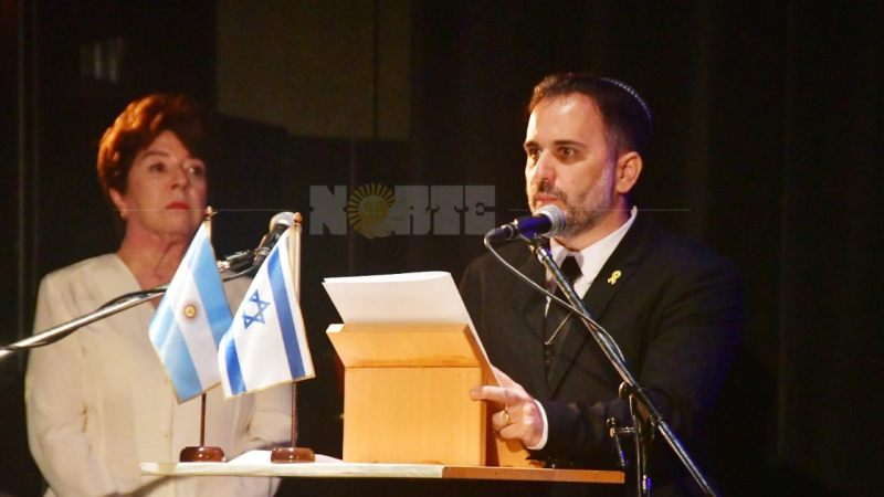 El Chaco acompañó a la comunidad judía en el primer aniversario del ataque de Hamas