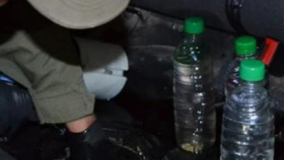 Detienen a dos personas por ocultar ketamina en el tanque de combustible de su vehículo